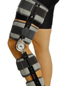 Adjustable ROM Knee Brace